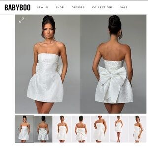 ELENORA MINI DRESS - IVORY